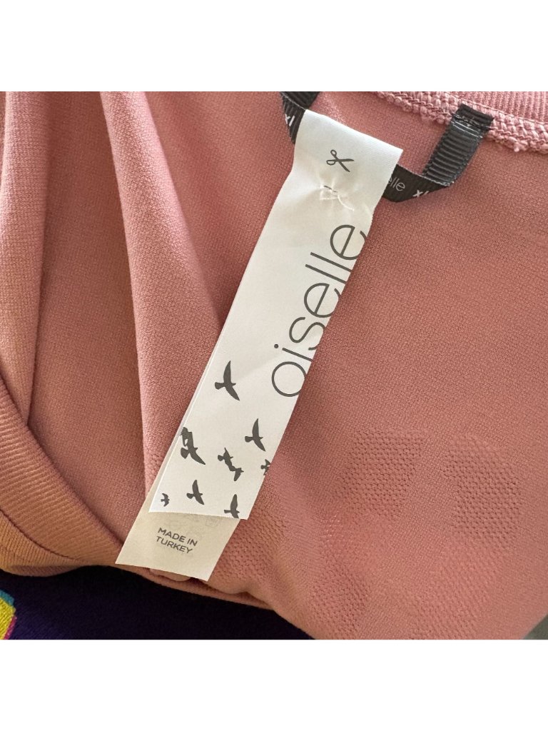 Oiselle Altitude Pink Base Layer Long Sleeve Womens Size Xlarge Nwt — image 5 of 5